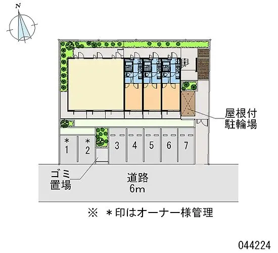 ★手数料０円★堺市堺区北三国ケ丘町　月極駐車場（LP）